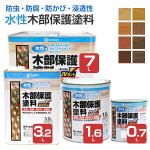 カンペハピオ 水性木部保護塗料 全8色 0.7L-7L