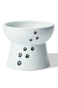 猫壱(necoichi)ハッピーダイニング 犬用 脚付フードボウル (レギュラー) 電子レ