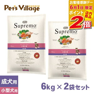 ポイント全品2倍！6/1限定 公認店 ニュートロ シュプレモ ドッグフード 小型犬用 成犬