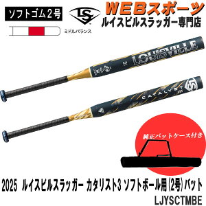 ルイスビルスラッガー カタリスト3 TI 少年軟式バット, 76cm/540g・78cm/