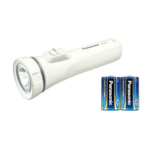 パナソニック 乾電池エボルタNEO付き LED懐中電灯 BF-BG41K-W [Panas