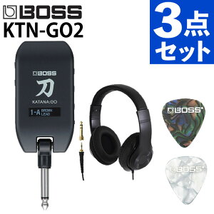 ボス ヘッドホンアンプ KATANA:GO2 KTN-GO2 ＆ ピック2種 ＆ カスタム