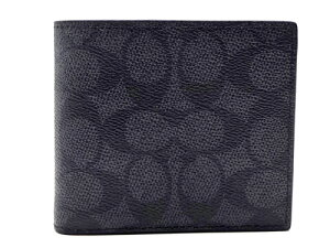 コーチ COACH シグネチャー 二つ折り財布 CY406