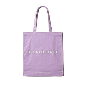 (ジェラートピケ)gelato pique ホビートートバッグ ジェラピケ(PU-パープル