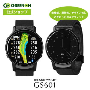 ゴルフ 距離計 腕時計型 グリーンオン 『ザ・ゴルフウォッチ GS601』 GreenOn