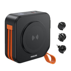 PHILIPS フィリップス 10000mAh MagSafe対応 マグネット式 モバイル