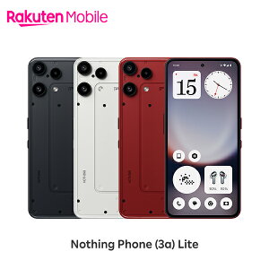 Nothing Phone (3a) Lite SIMフリー 端末本体のみ(機種変更はこち
