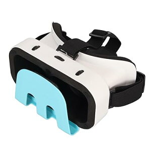 VR ヘッドセット、調整可能なレンズとヘッドバンド、Switch 用 3D バーチャルリア