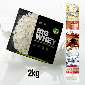 プロテイン ホエイ ビッグホエイ 2kg BIG WHEY WPC 無添加 ホエイプロテイ
