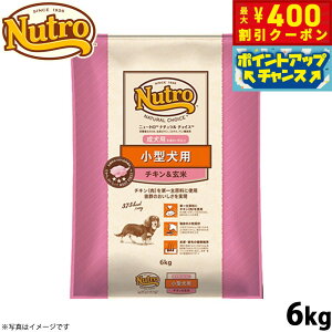 ニュートロ ナチュラルチョイス ドッグフード 小型犬 成犬用 チキン＆玄米 6kg 無添加