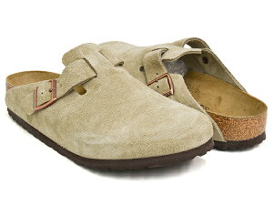 BIRKENSTOCK BOSTONTAUPE / SUEDE LEATHER [sptm