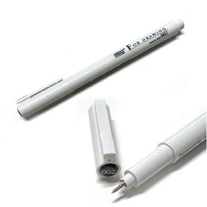 マーカーペン マービー フォードローイング 単品 超極細〜細字 ブラック (0.02mm、