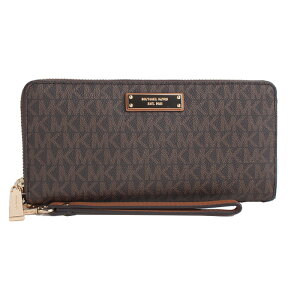 マイケルコース MICHAEL KORS ラウンドファスナー長財布 ジェット セット トラ