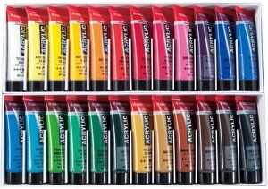AMSTERDAM アムステルダム アクリリックカラー20ml 24色セット AAC♯24