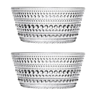 Iittala（イッタラ） カステヘルミ ボウルペア [クリア] 男性 結婚内祝い 祝い返