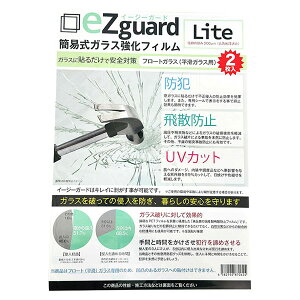 タクミ 簡易式ガラス強化フィルム イージーガード Lite 200μm 2枚入