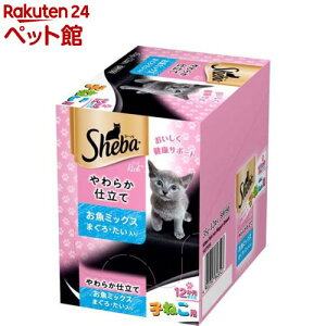 シーバ リッチ 12か月まで子ねこ やわらか仕立て まぐろたい キャット ウェットフード(