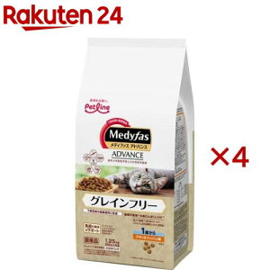 メディファスアドバンス グレインフリー 1歳から チキン＆フィッシュ味(5袋入×4セット(