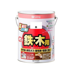 カンペハピオ 油性ウレタンガード（つやあり） 油性鉄部・木部用塗料 169×223 白 0