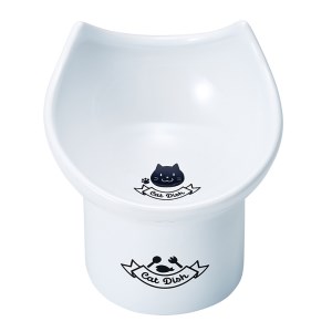 マルカン 足付陶製食器 猫13 CT-530