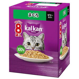 カルカン パウチ ゼリー仕立て まぐろ 480g（60g×8袋） マースジャパンリミテッド