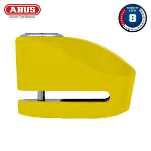 ABUS 275 Alarm lock Yellow アラームON/OFFが選べる2WAY