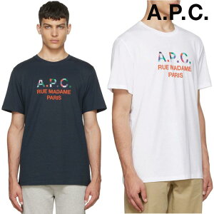 限定価格 APC アーペーセー A.P.C. メンズ Tシャツ 半袖 APC コットン ロ