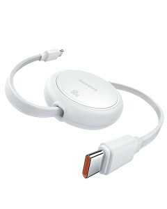 Baseus 充電ケーブル 巻き取り式 USB-C ケーブル 急速充電 60W PD対応