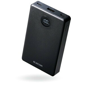 エレコム DE-C86-10000BK モバイルバッテリー 半固体Li電池 残量表示 35