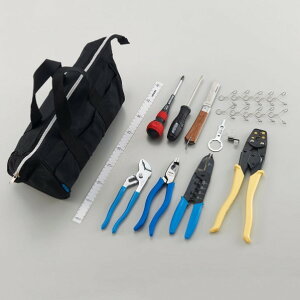 ホーザン 電気工事士技能試験工具セット 300×180×140mm DK-17 1セット