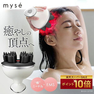 ヘッドスパ 電動頭皮ブラシ 《ミーゼ ニードルヘッドスパ EMS MS33W》