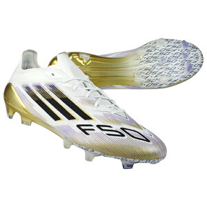 F50 ELITE FG フットウェアホワイト×コアブラック サッカースパイクjh7617