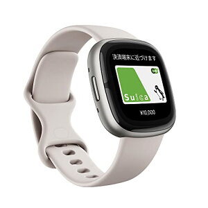 Fitbit Sense 2スマートウォッチ シャドーグレー／グラファイト iPhone対