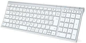 iClever キーボード Bluetooth ワイヤレス パンタグラフ 日本語JIS配列