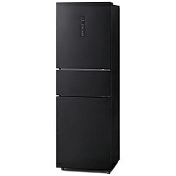 アイリスオーヤマ ノンフロン冷凍冷蔵庫 ブラック IRSN-HF24A-B ［幅56.2c