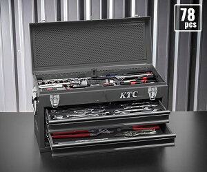KTC 9.5sq. 78点 工具セット オリーブドラブ 限定カラー EMオリジナルツール