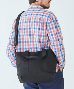 L.L.Bean ハンターズ・トート・バッグ、ジップ・トップ ショルダー・ストラップ付き