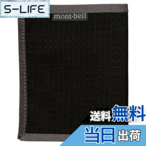 モンベル(mont‐bell) スリムワレット ブラック BK 色：ブラック