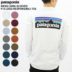 パタゴニア Tシャツ patagonia メンズ ロングスリーブ P-6ロゴ レスポンシビ