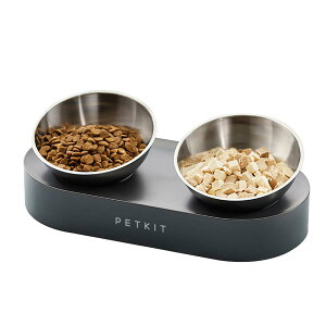 PETKIT 猫用フードボウル 猫 皿 食器 スタンド付き ウォーターボウル 0度・15度