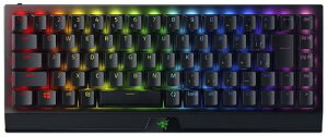 Razer ゲーミングキーボード ワイヤレス 無線 メカニカルキーボード BlackWid