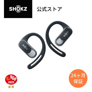 Shokz OpenFit Air ワイヤレスイヤホン 耳を塞がない オープンイヤー パワ