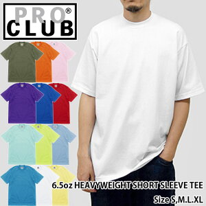PRO CLUB/6.5oz Heavyweight Short SleeveT-Shir