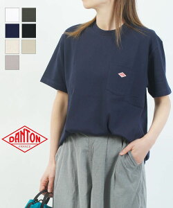 ダントン DANTON Tシャツ 半袖 ポケットTシャツ ポケT トップス 厚手 無地 ク