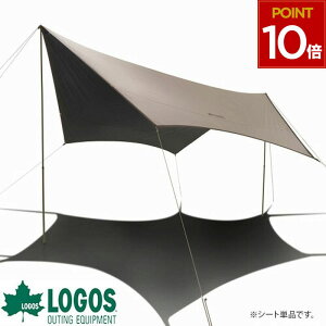 ロゴス タープ 大型 logos ヘキサ ヘキサ型タープ 4人 ヘキサタープ 六角形 シー
