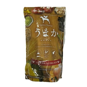 うまか ドッグフード1.5kgドライ チキン 華味鳥 ヒューマングレード 小麦グルテンフリ