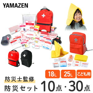 防災グッズ 防災セット 防災士監修 一次避難用 災害対策30点セット 子供用10点セット