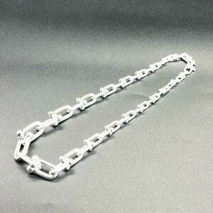 TIFFANY＆CO. ティファニー ハードウェア グラジュエイテッド リンクネックレス