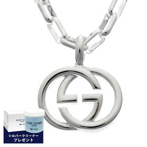 グッチ GUCCI ネックレス メンズ 男性 ペンダント シルバー インターロッキングG