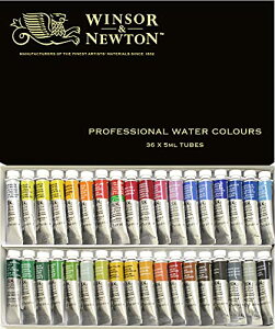 Winsor & Newton ウィンザー&ニュートン 水彩絵具 プロフェッショナル・ウォ